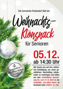 Weihnachtskloenssnack