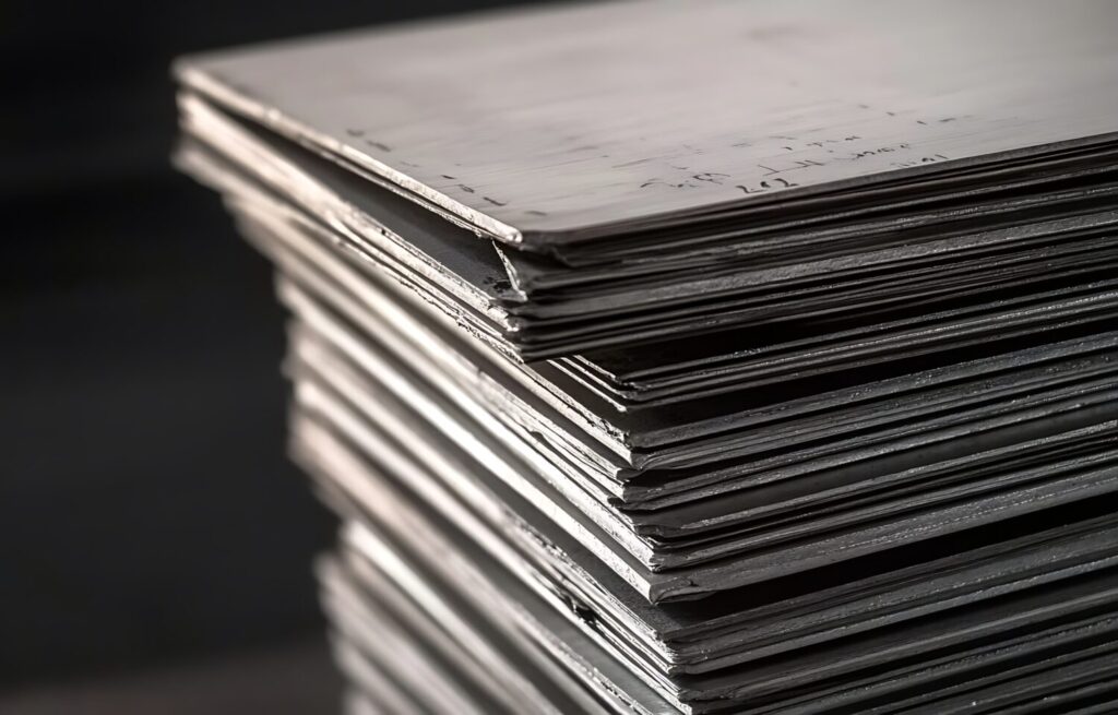 a close up of a stack of newspapers on a table